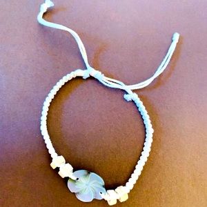 Beautiful Pearlescent Mermaid Flower Bracelet